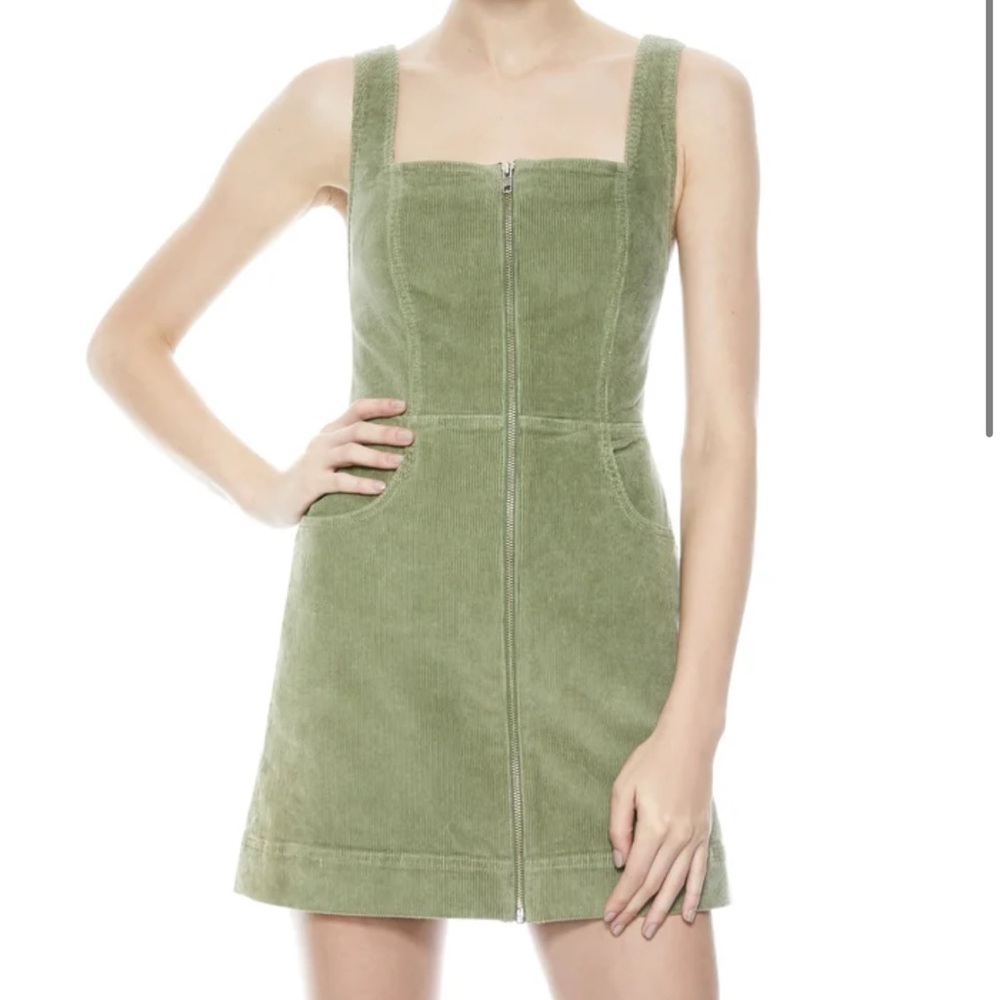 Alice and Olivia Renita Corduroy Dress